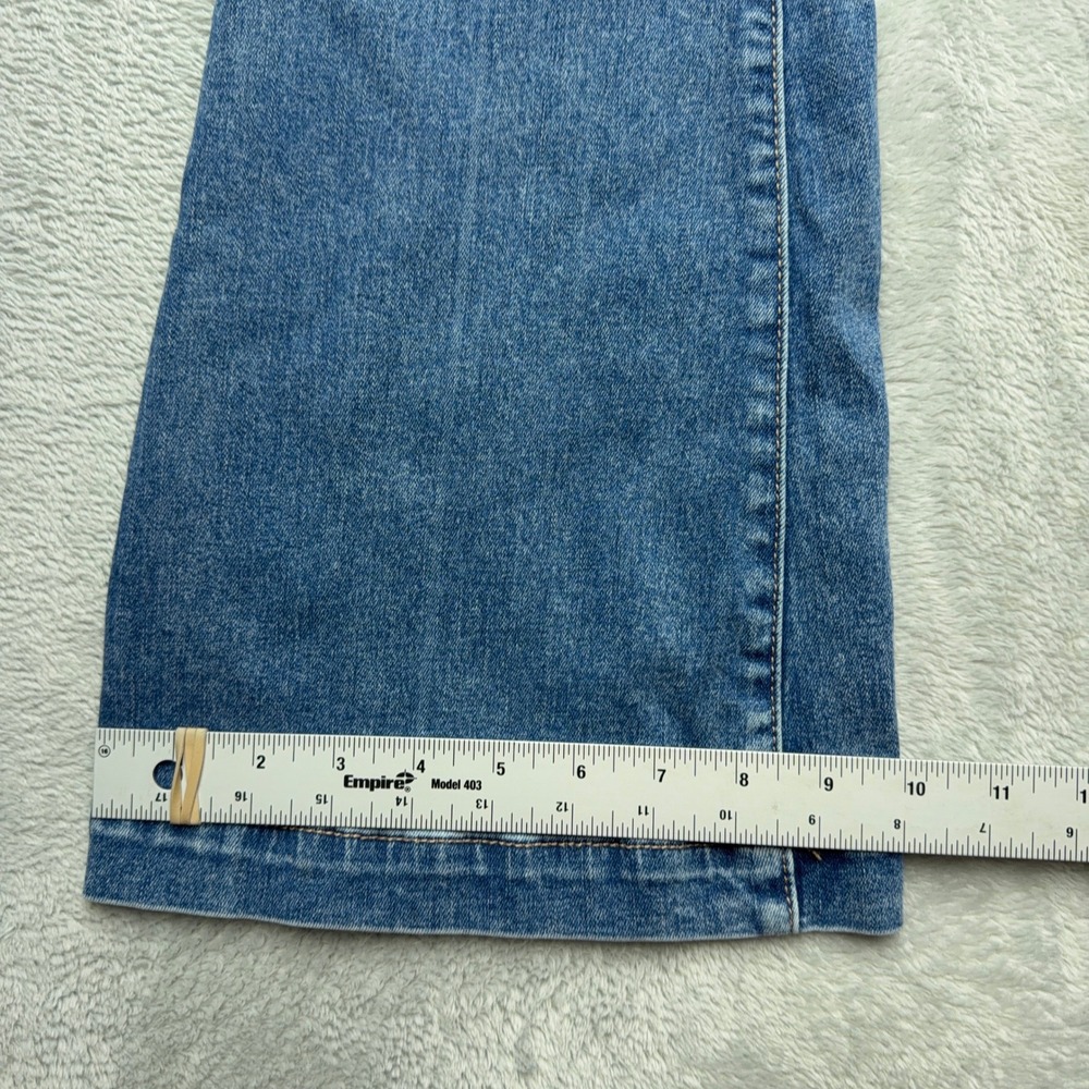 American Eagle Jeans Womens 00 Blue Super Hi-Rise Flare Stretch Denim - Picture 2 of 10